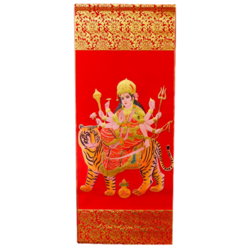 Materiałowa Thanka - BOGINI DURGA